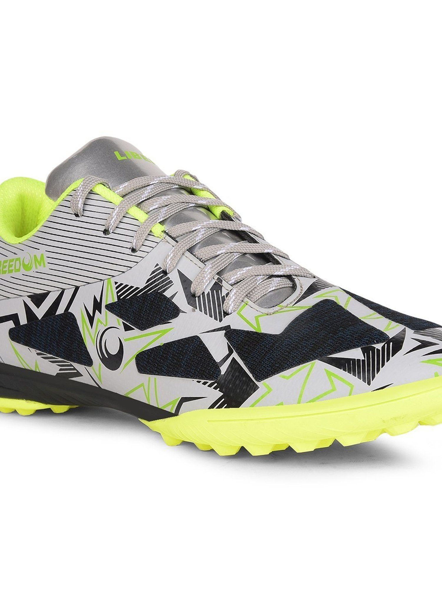 Freedom by Liberty Men's Grey & Green Hockey Shoes