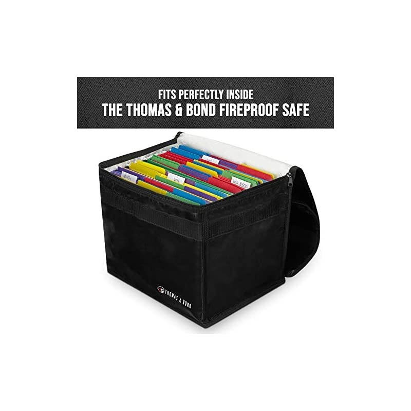 File Storage Box 12.5 x 9.5 x 9.5 Holds Hanging File Folders and Letter Size Files. Fits on Shelf or in Many Drawers.