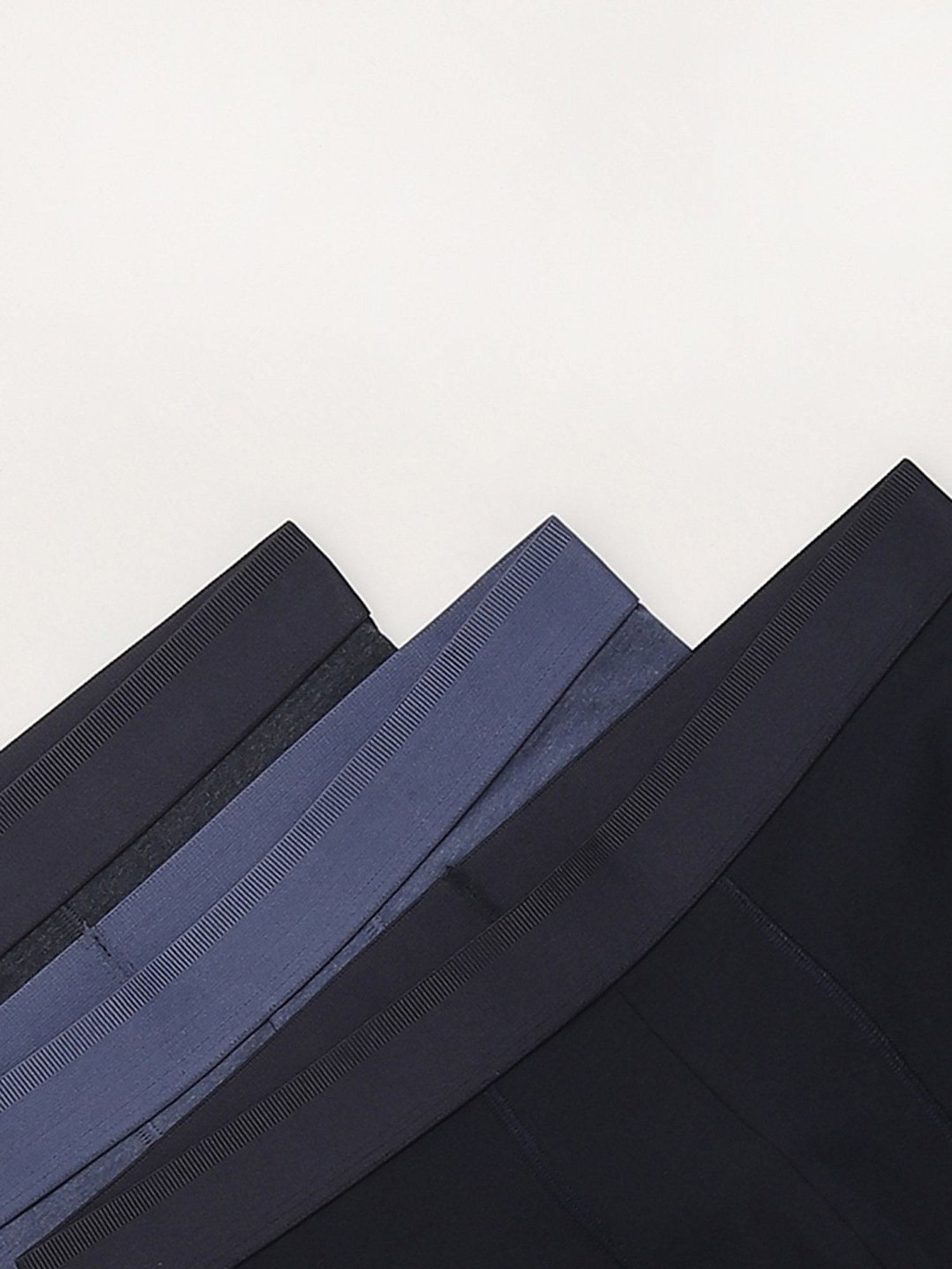 WES Lounge by Westside Plain Blue Trunks - Pack of 3