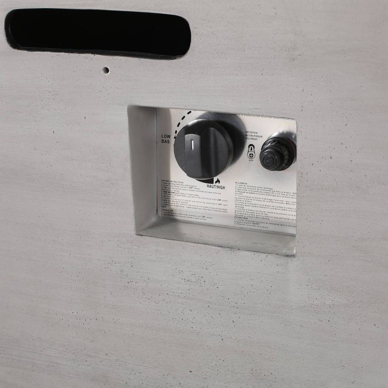 DeckMate 30371 Avondale Outdoor Backyard Patio Portable Steel Fire Bowl Fire Pit, Antiqued Copper Finish