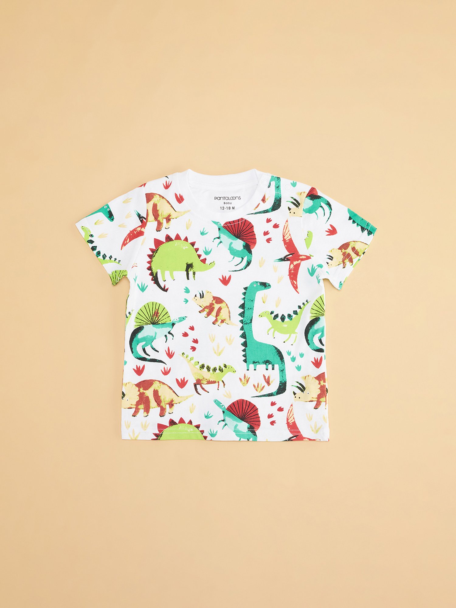 VASTRAMAY Girls Green Printed Clothing Sets