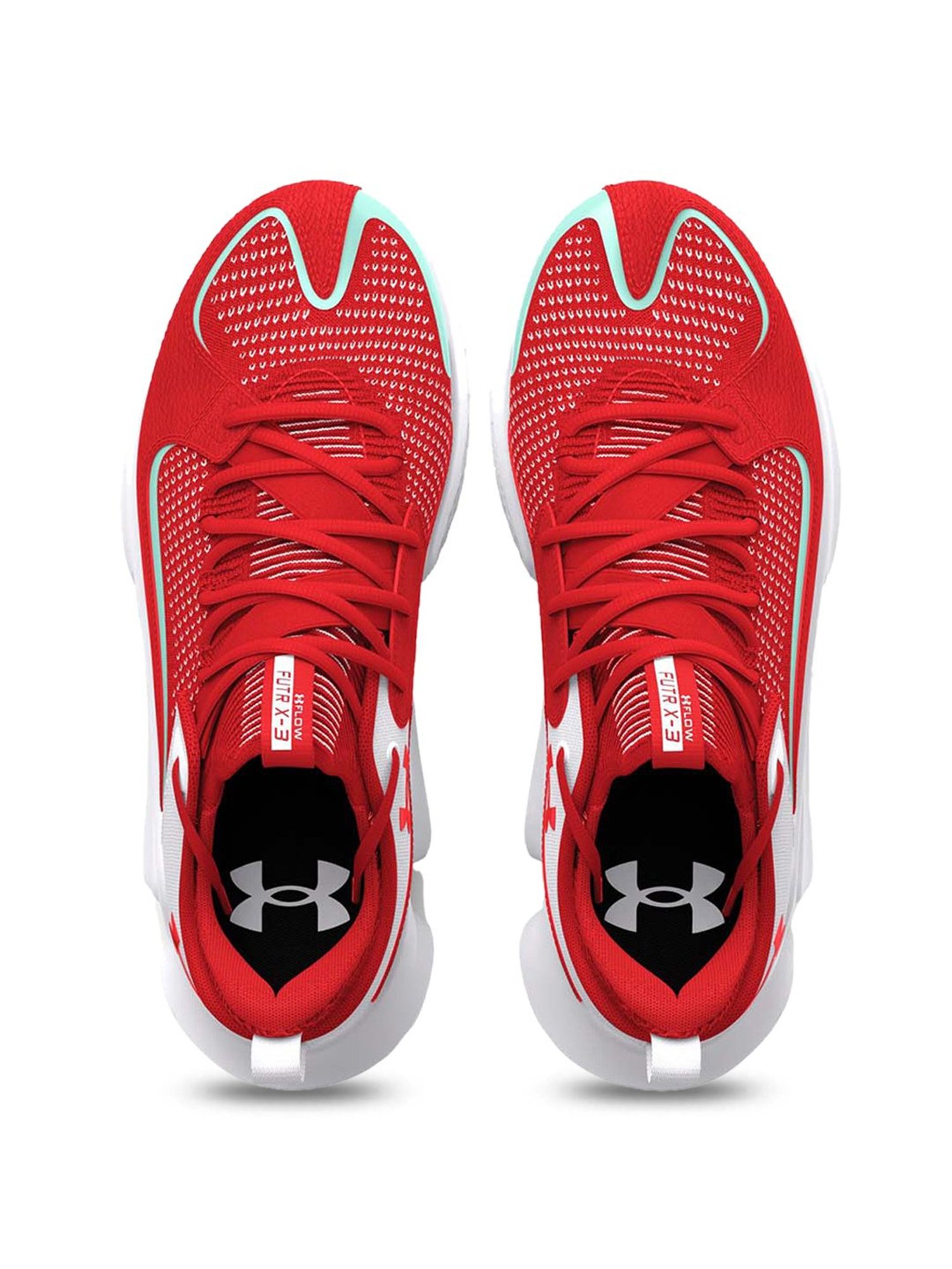 Under Armour Men's FLO FUTR X 3 Red Basketball Shoes