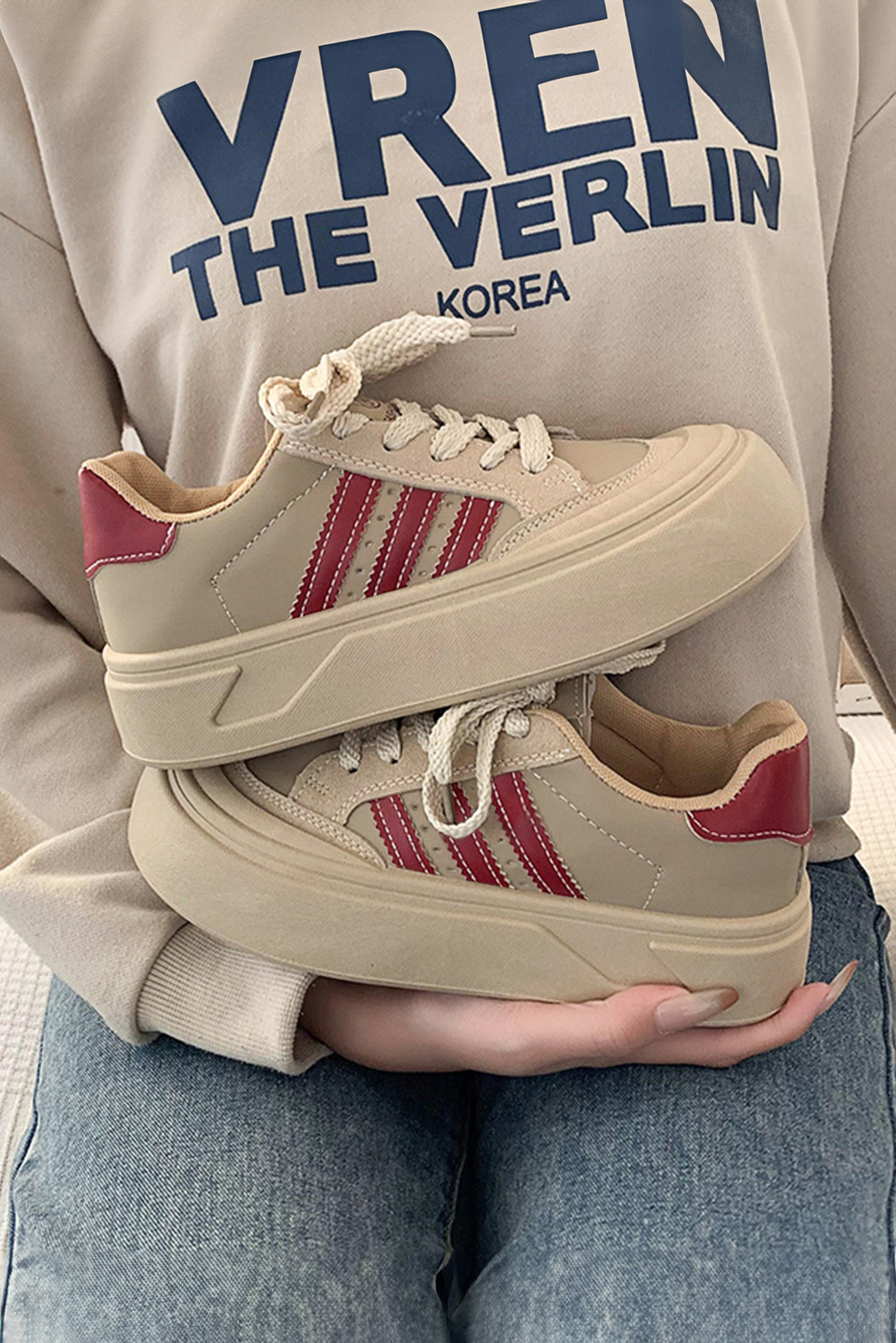 Kendall + Kylie Women's BARONESS Low Top Lace Up Multi Sneakers