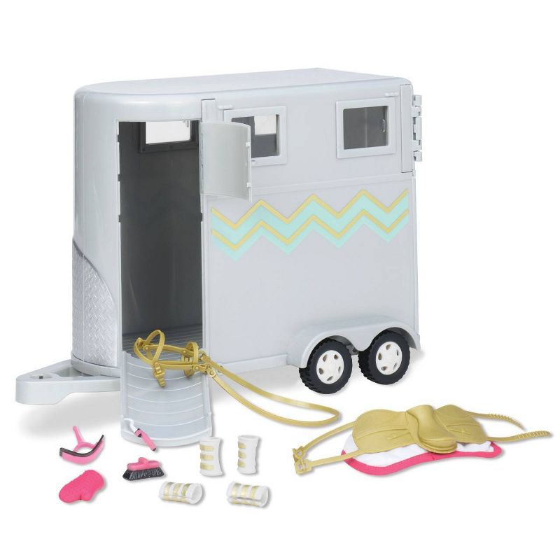 Lori Doll Horse Trailer Accessory for 6" Dolls - Hoofing It!