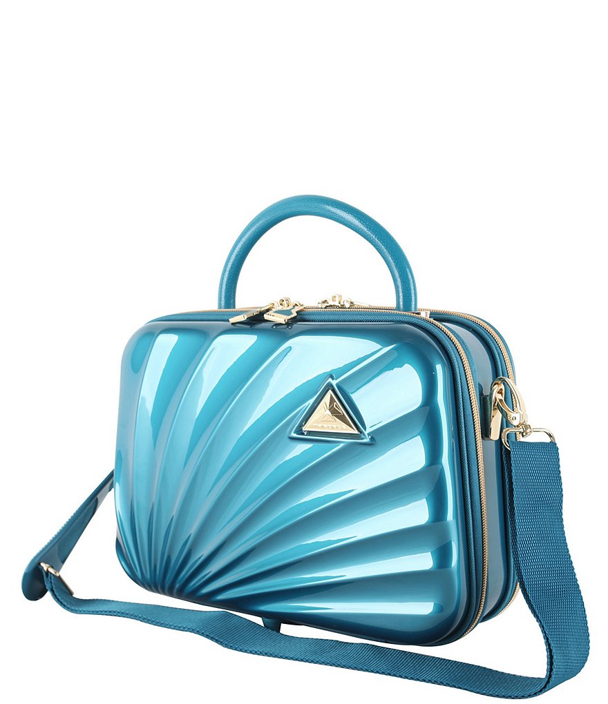 ROYCE New York Leather Large Cosmetic Bag