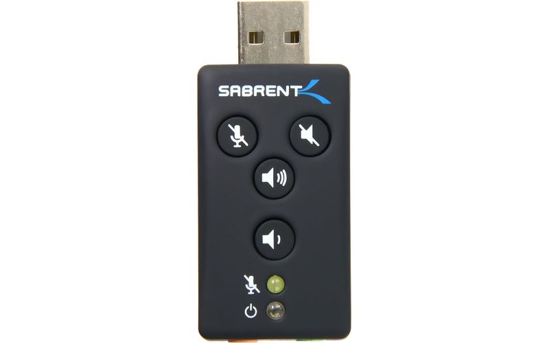 Sabrent USB-SBCV External Sound Box - External - USB