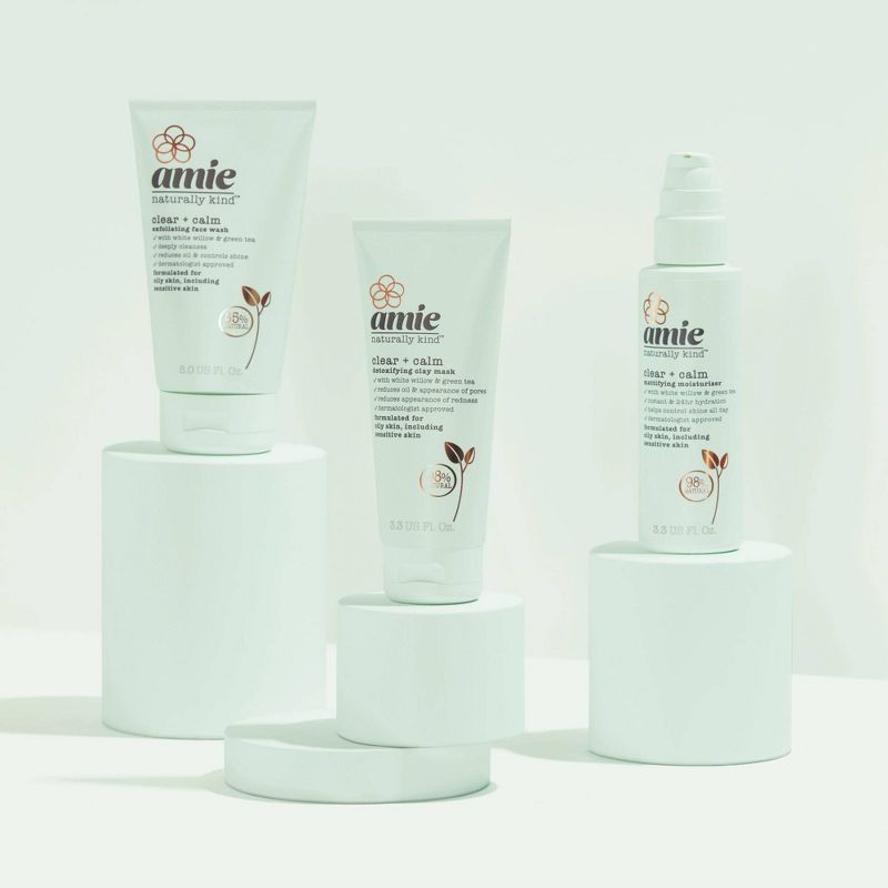 Amie Clear & Calm Mattifying Face Moisturizer - 3.3 fl oz