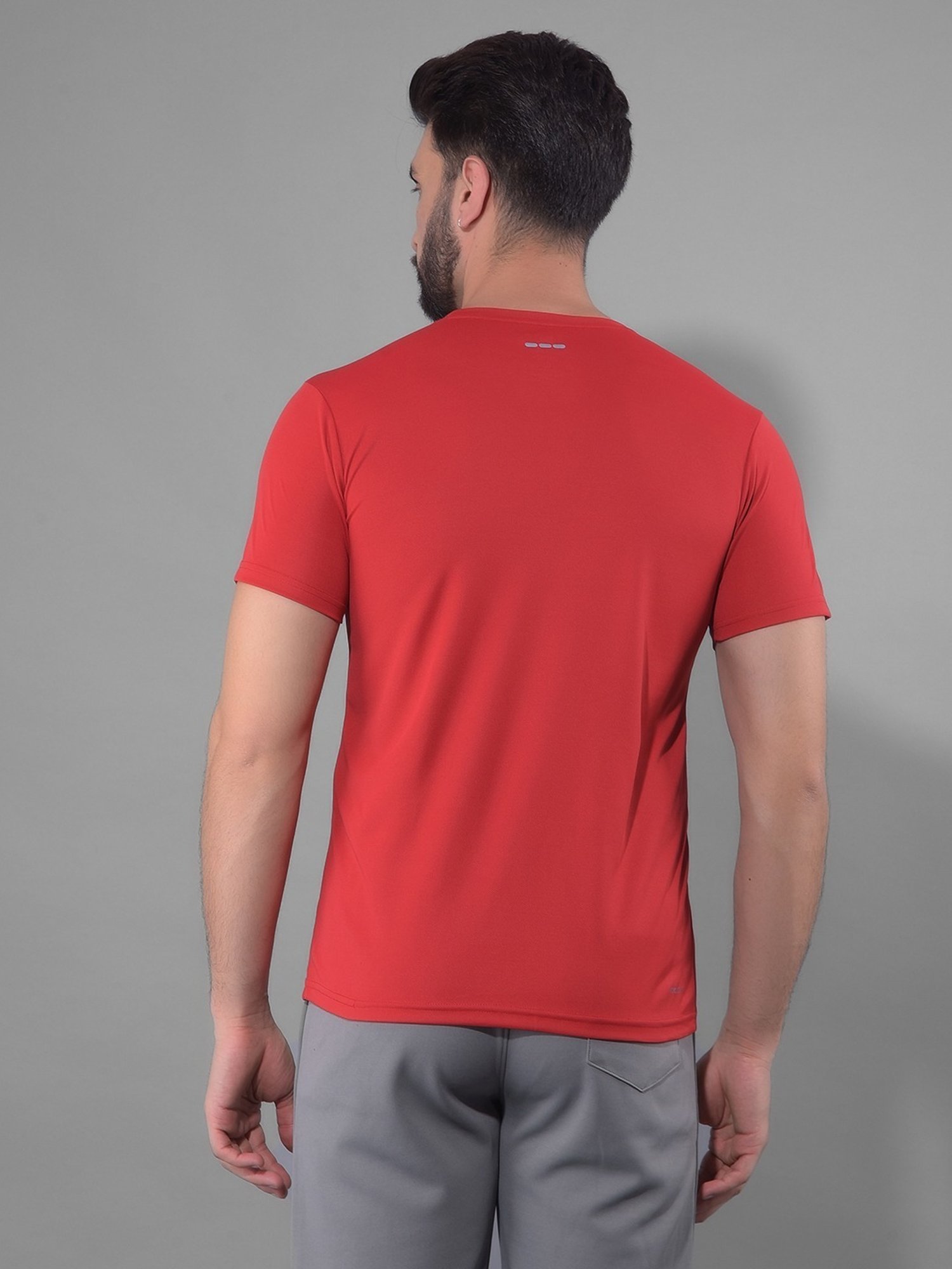 Force NXT Multicolored Regular Fit Printed Sports T-Shirt - Pack Of 5