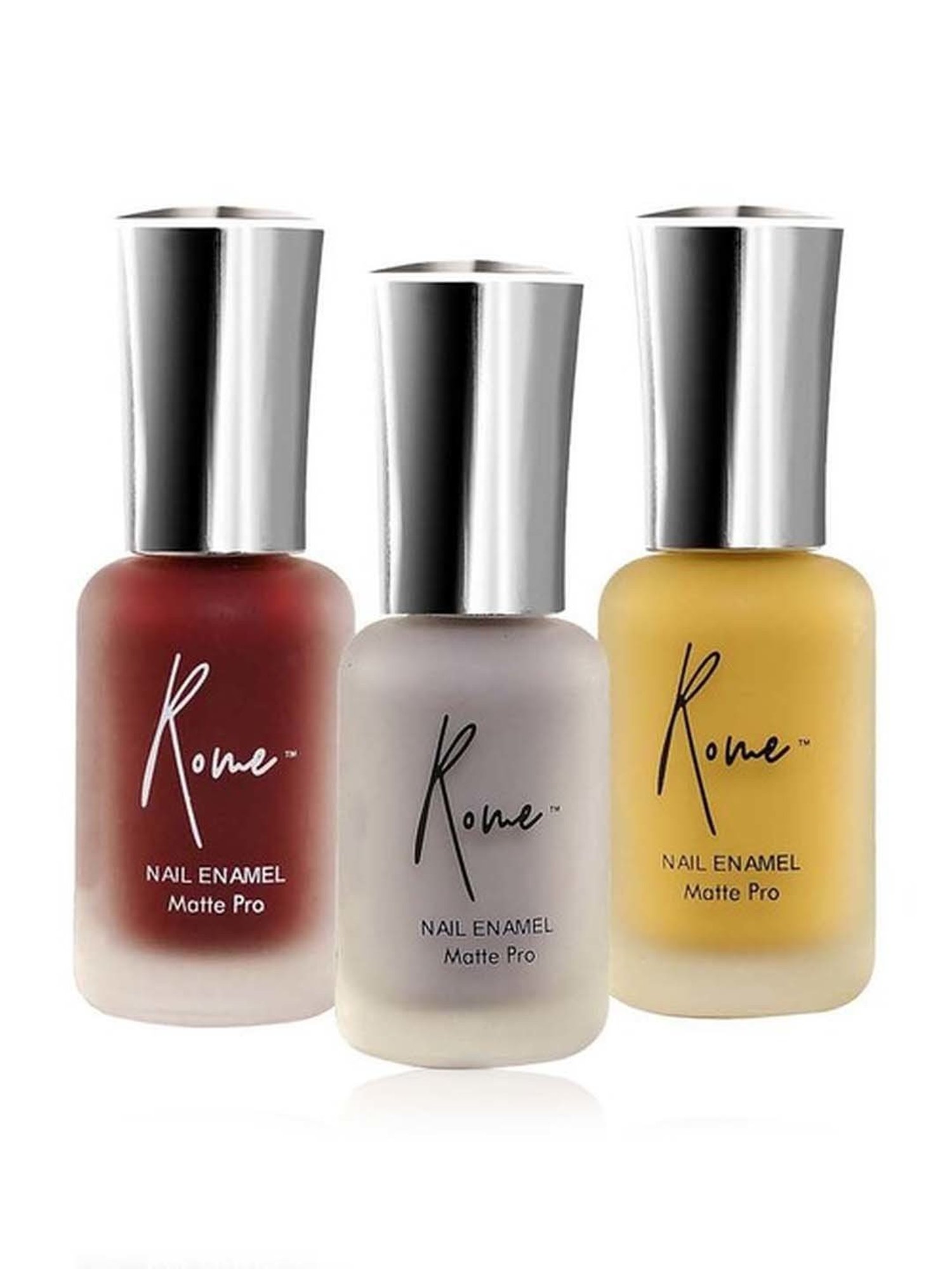 Rome Set of 3 Matte Pro Nail Enamel
