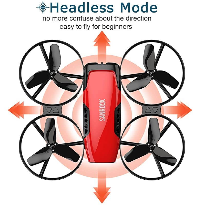 U61W Drones for Kids with 720P HD Camera, Mini Drone WiFi FPV RC Quadcopter for Beginners, Route Making, Headless Mode, One-Key Start, Emergency Stop, Great Gift for Boys Girls, 2 Batteries