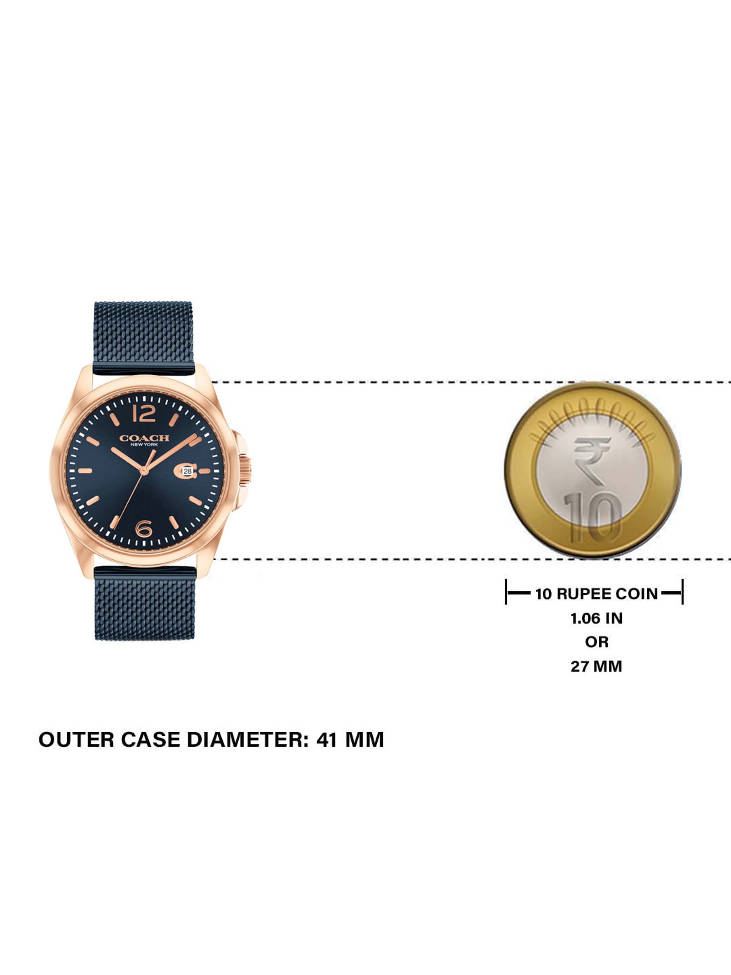 Coach CO14602620W Analog Watch for Men