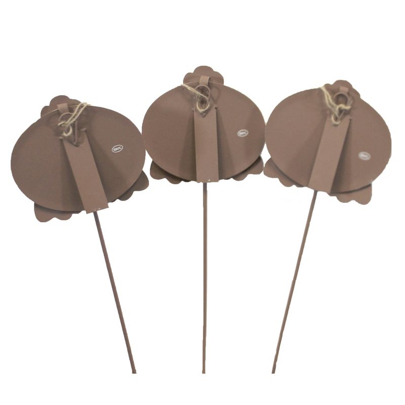 Easter 23.5" Plaid Bunny Bottoms Stakes Garden  -  Decorative Garden Stakes