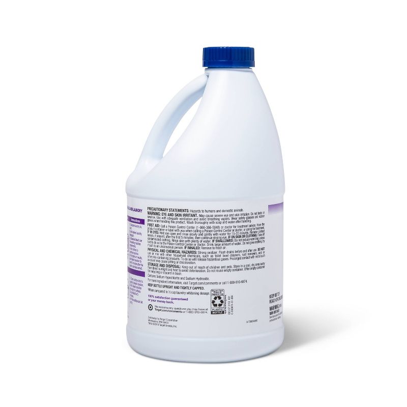 Low Splash Lavender Bleach - 81oz - up & up™