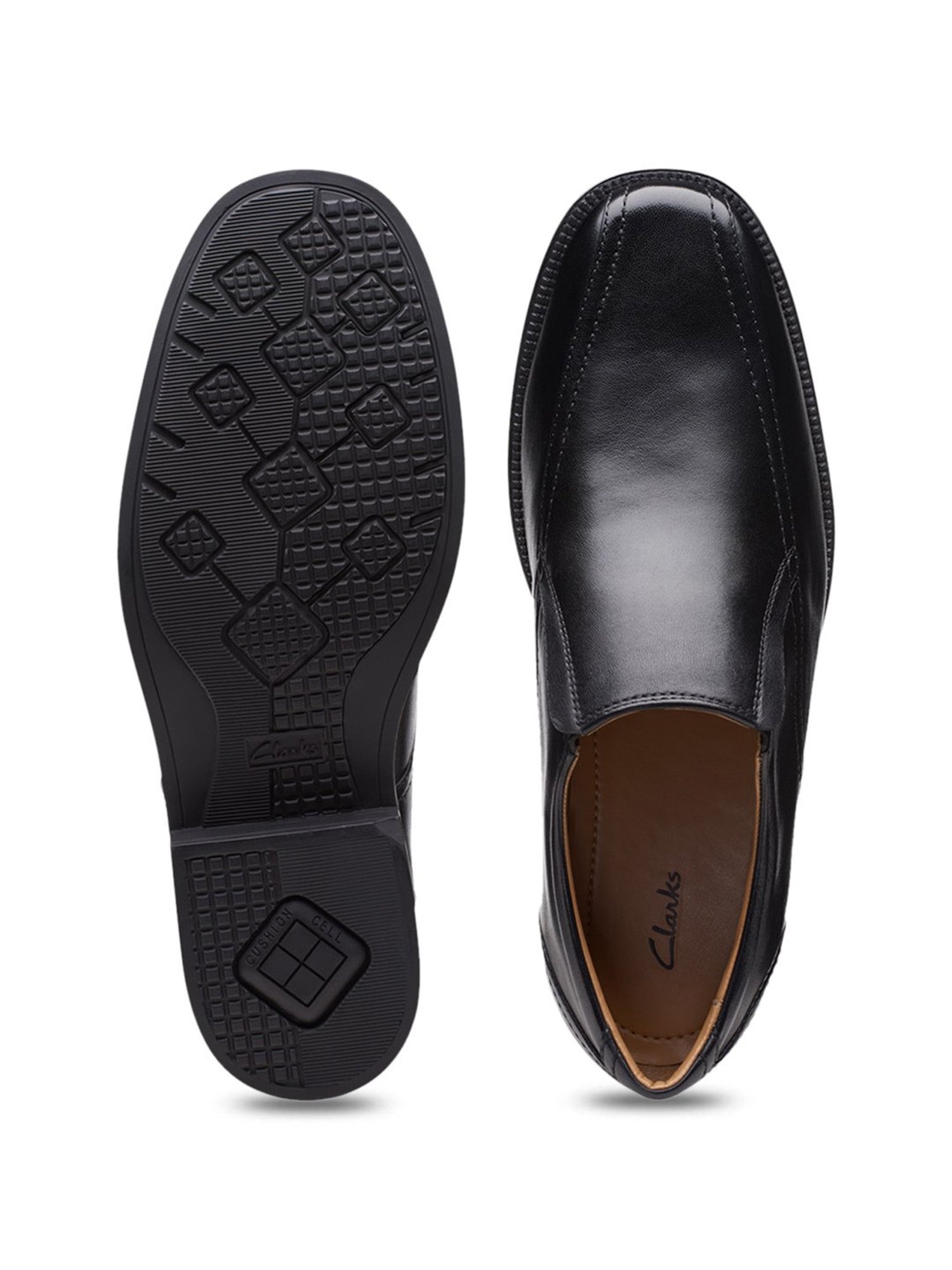 Clarks Men's Hail tough Black Loafers