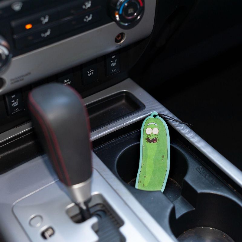 Just Funky Rick And Morty Official Pickle Rick Collectible Air Freshener | Garlic Scented