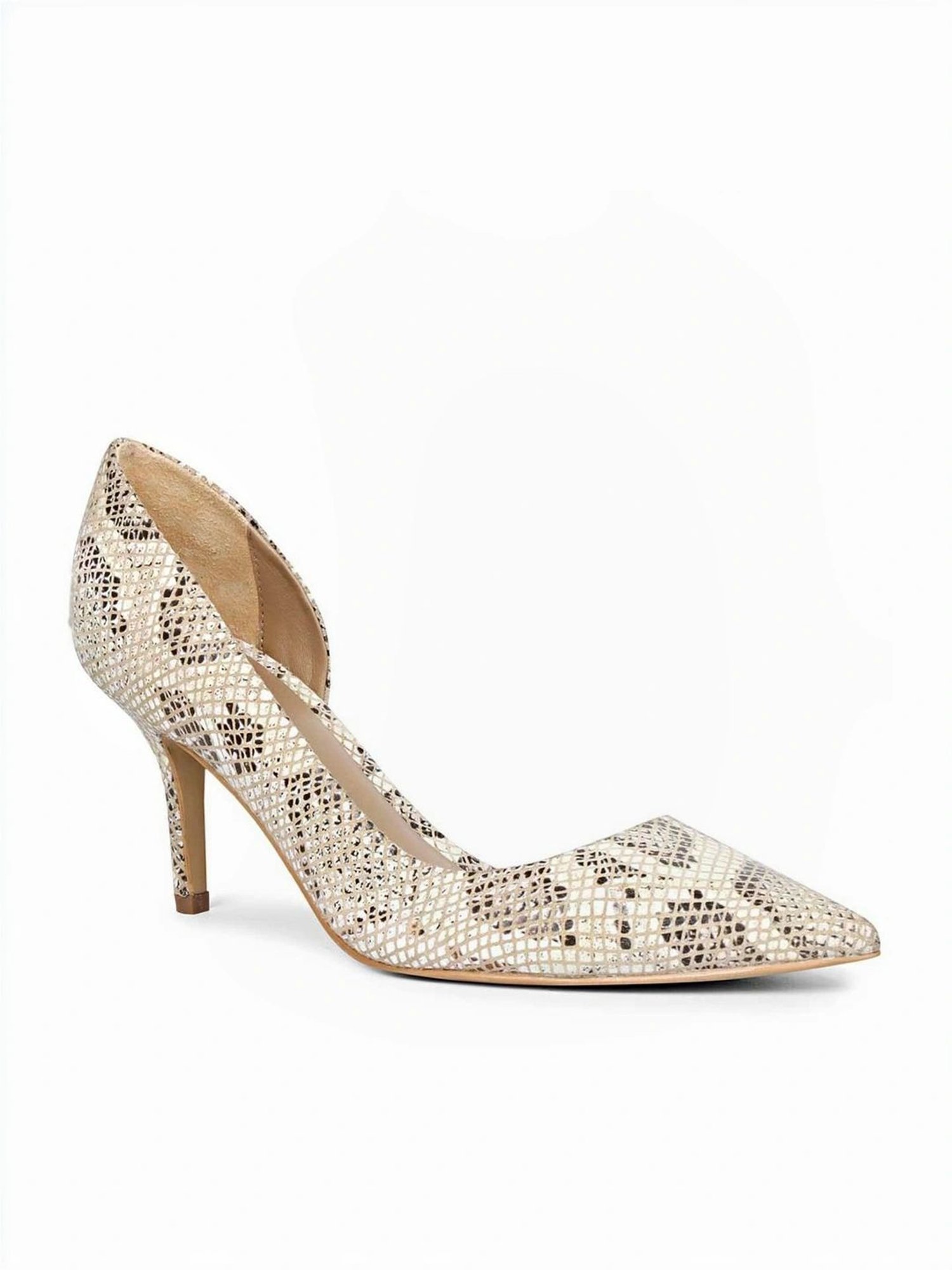 Saint G Women's Beige D'orsay Stilettos