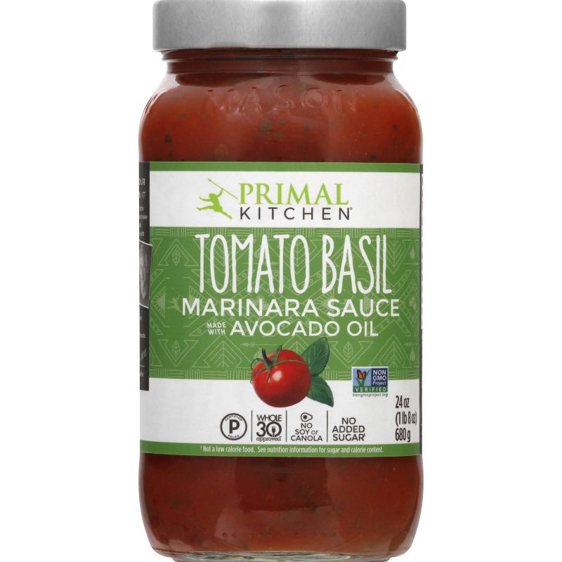 Primal Kitchen Tomato Basil Marinara Sauce - 24oz