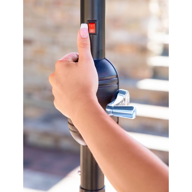 Costway 6.5FT Patio Beach Umbrella Sun Shade Tilt Carry Bag