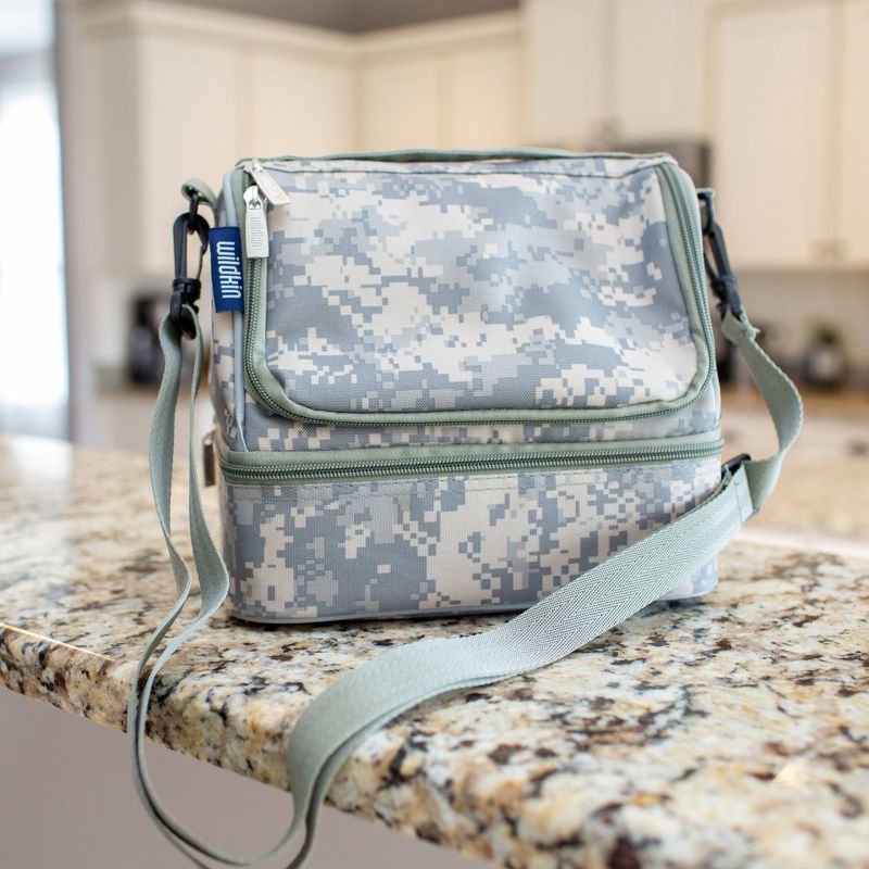 Wildkin Dual Compartment Lunch Bag - Digital Camo