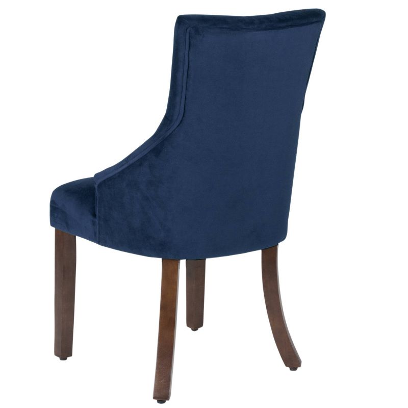 Tufted Accent Chair Blue - HomePop