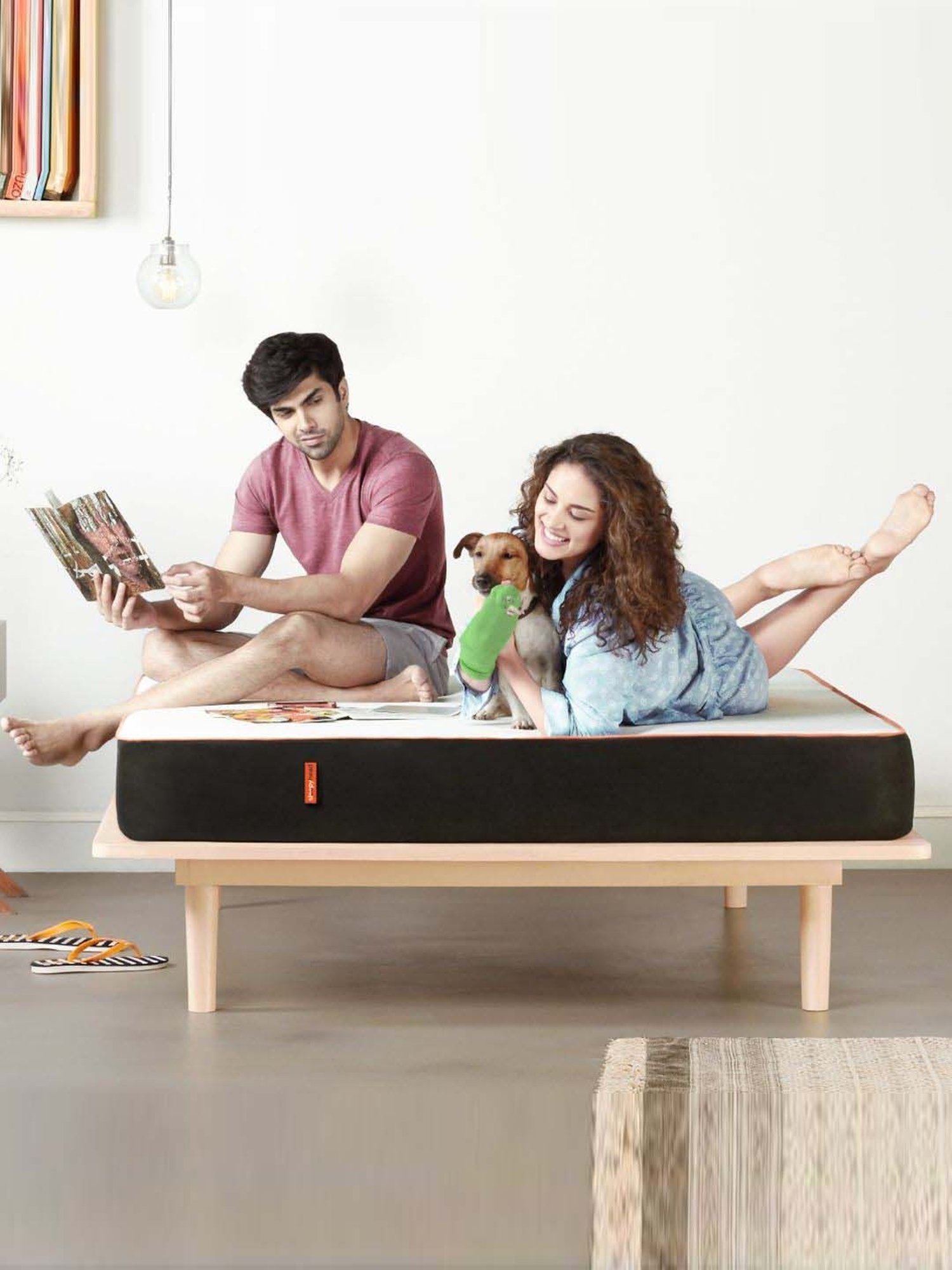 Sleepyhead Original White Memory Foam 3 Layered BodyIQ Orthopedic Mattress