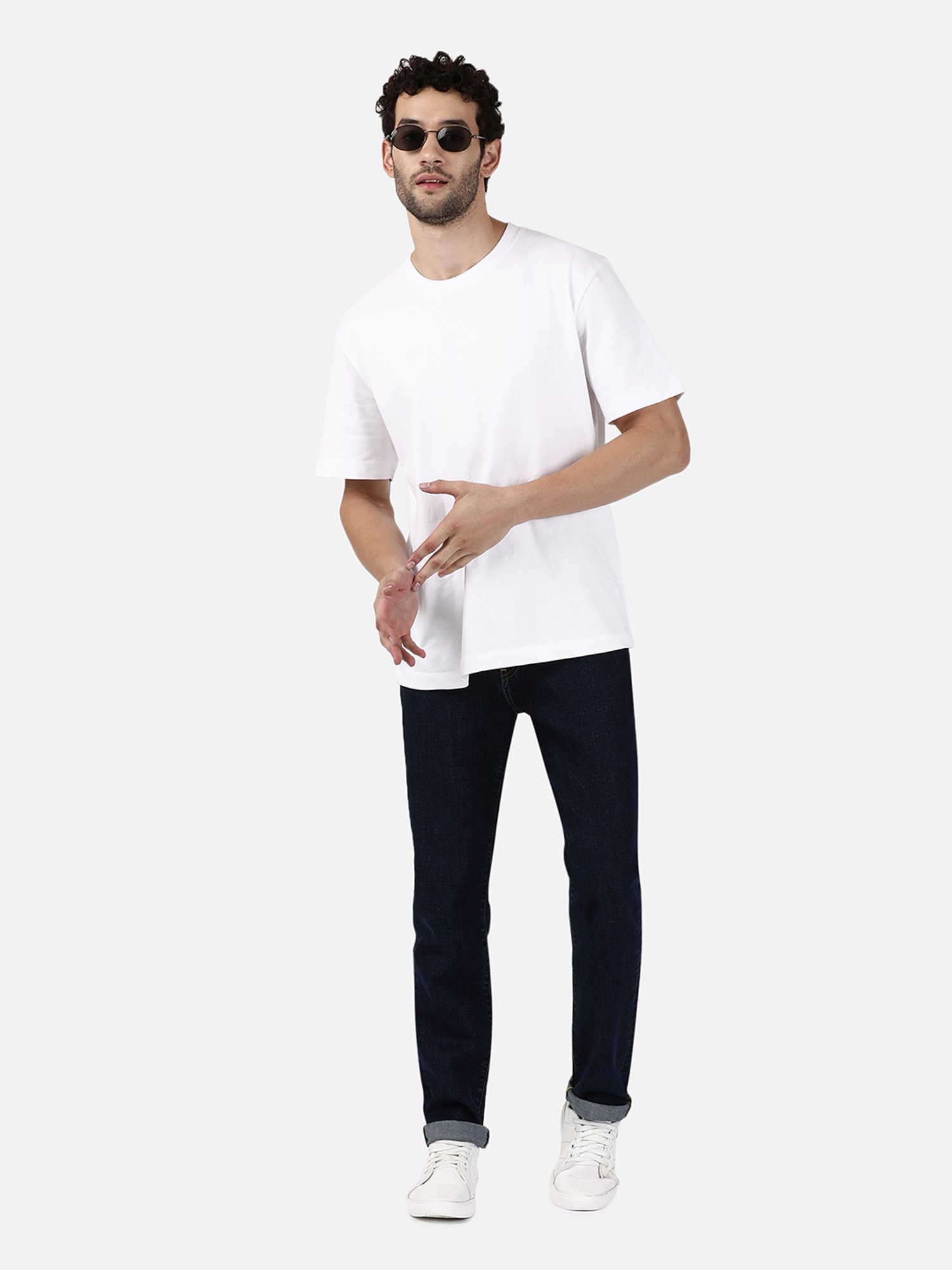 Passion Dark Blue Lightly Washed Jeans