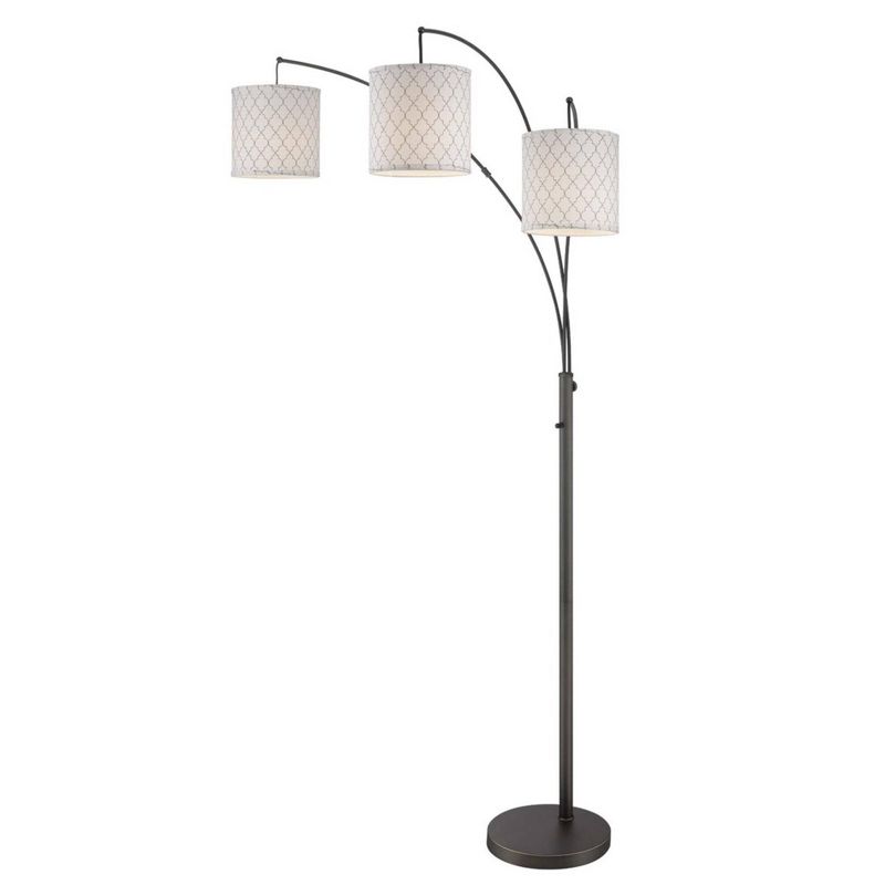 Lite Source Vasanti 3-LT Floor Lamp - Dark Bronze