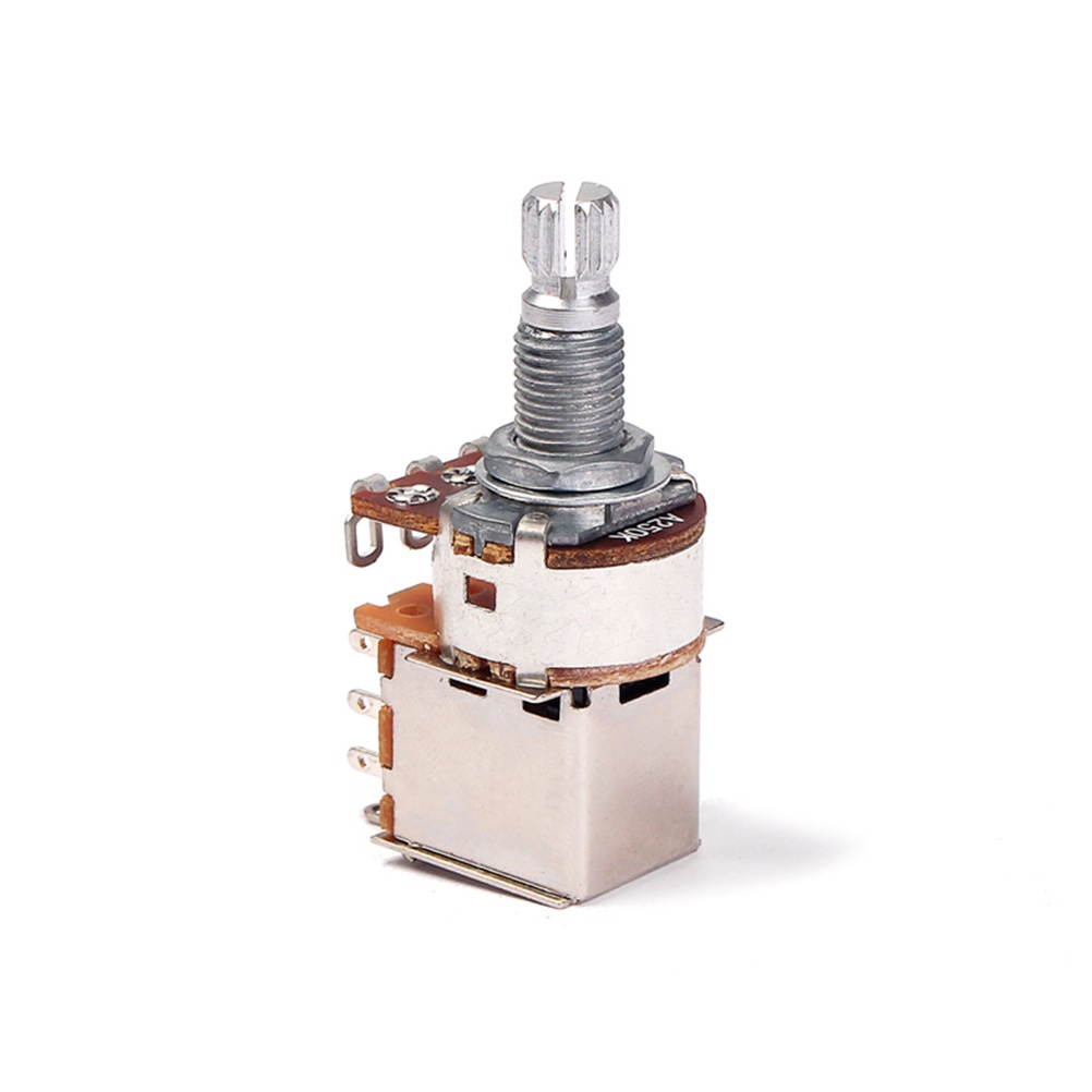 B250K Guitar Switch Control Pot Potentiometer for Guitar Bass Parts Long Shaft GP212