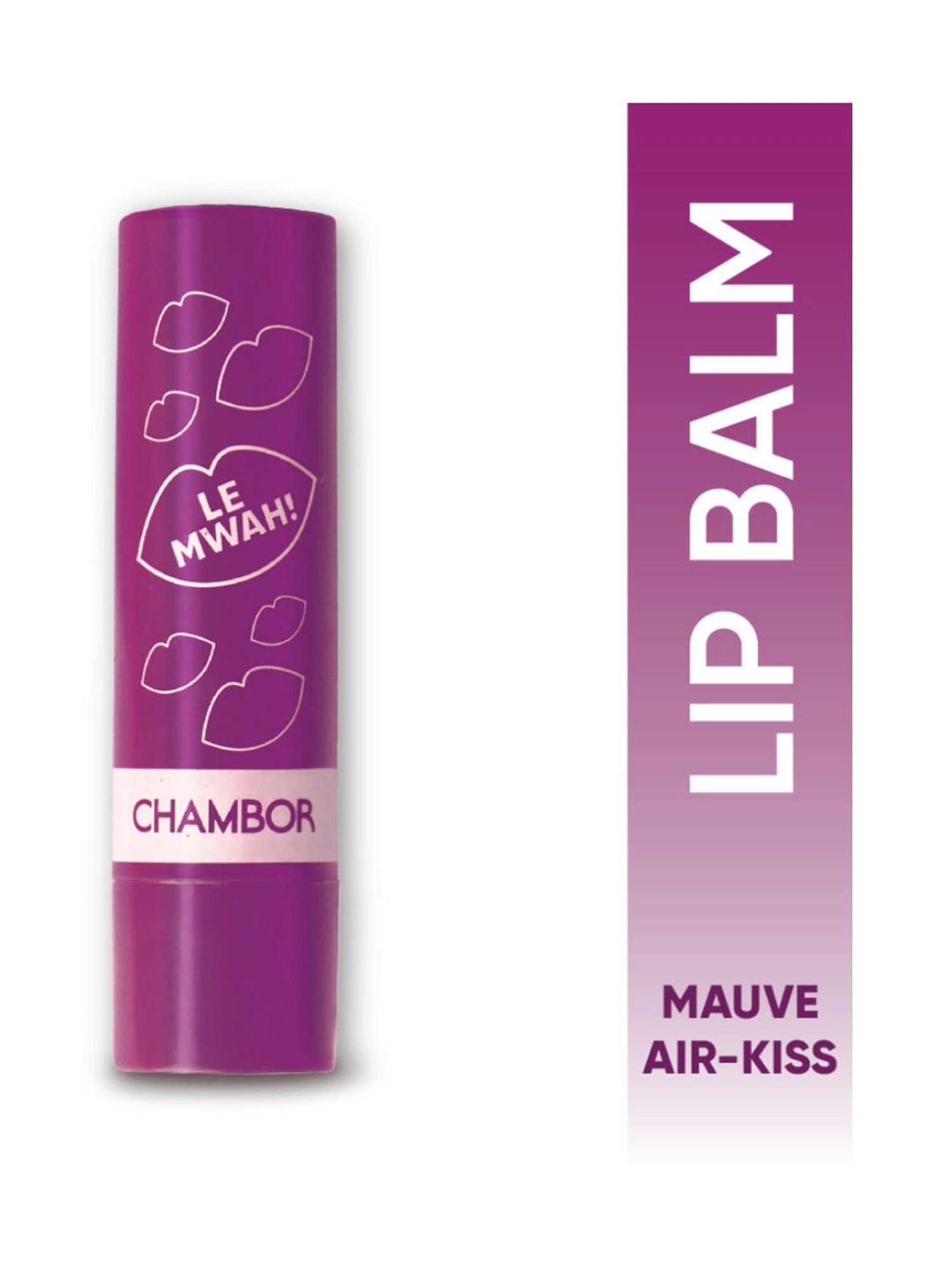 Chambor Le Mwah! Moisturising Tinted Lip Balm with Antioxidant & SPF22 Mauve Air-Kiss - 4.5 gm
