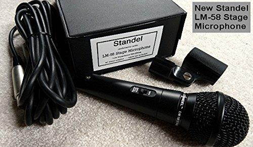 Standel Lm58 Dynamic Microphone with Case, Cable and Mic Clip