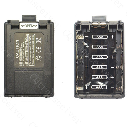 AAA Battery Case for BAOFENG UV-5R walkie talkie BAOFENG UV5R two way radio Originally from Factory