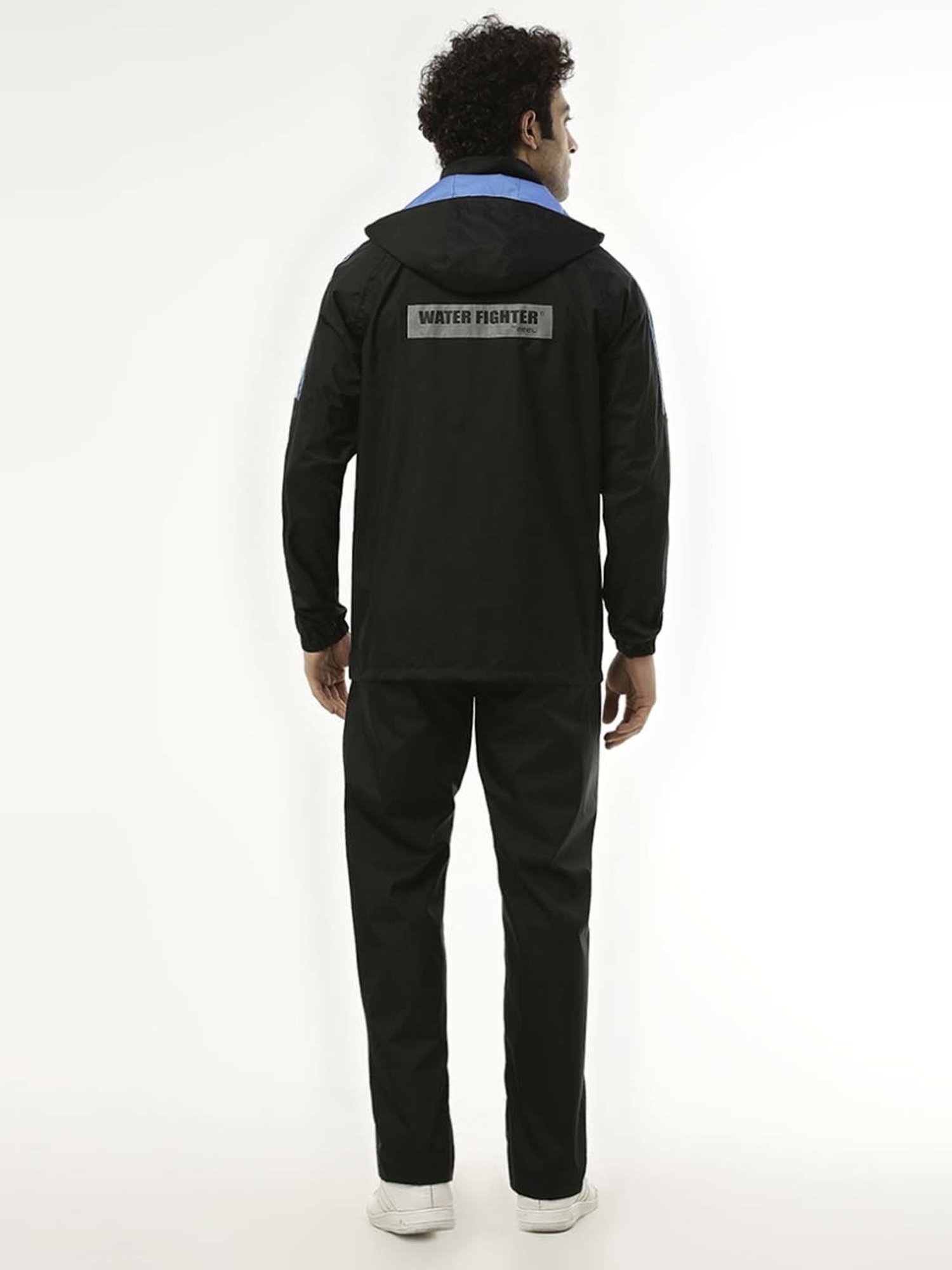 Zeel Black Raincoat Set