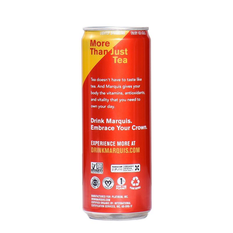 Marquis Yerba Mate Mango Ginger - 12 fl oz Can