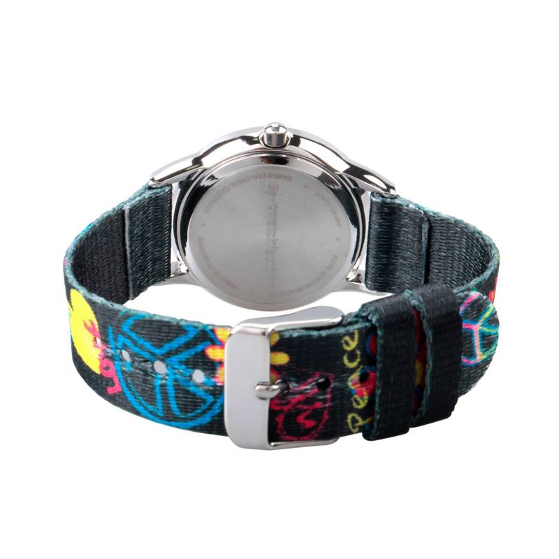 Girls' Red Balloon Stainless Steel Watch - Black