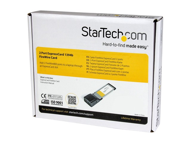 SA SATA3-EC200 6Gbps eSATA III 2 Ports ExpressCard