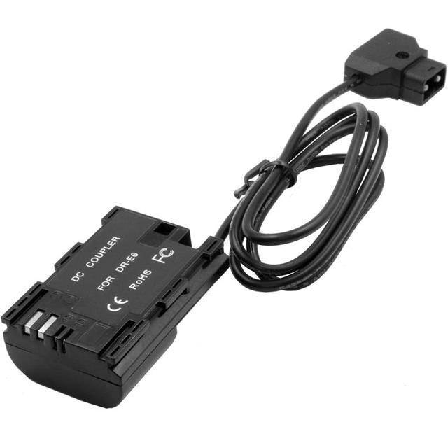 GyroVu AB Battery Carbon Fiber Mount and D-Tap to LP6 Cable for DJI Ronin Gimbal