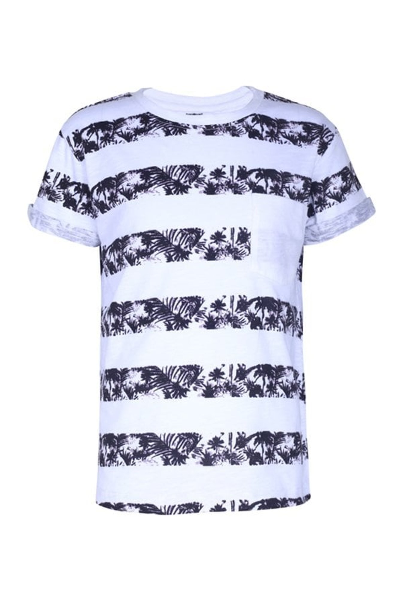 Superyoung Kids White Printed T-Shirt