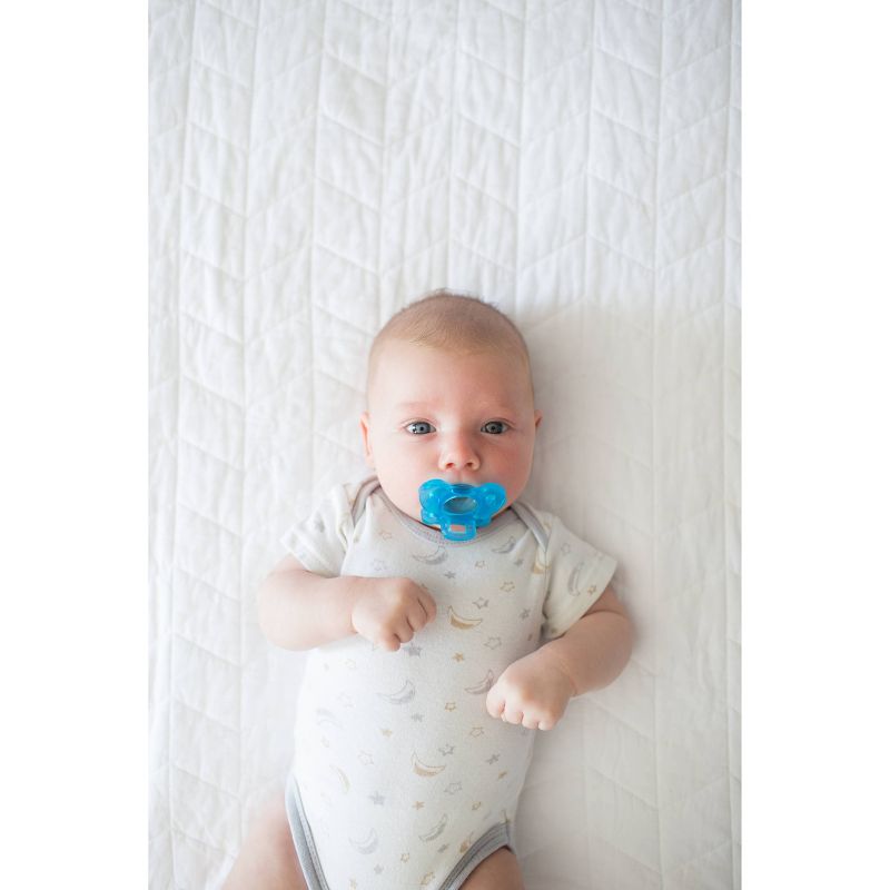 Dr. Brown's Happy Silicone 3pk Pacifier - Blue