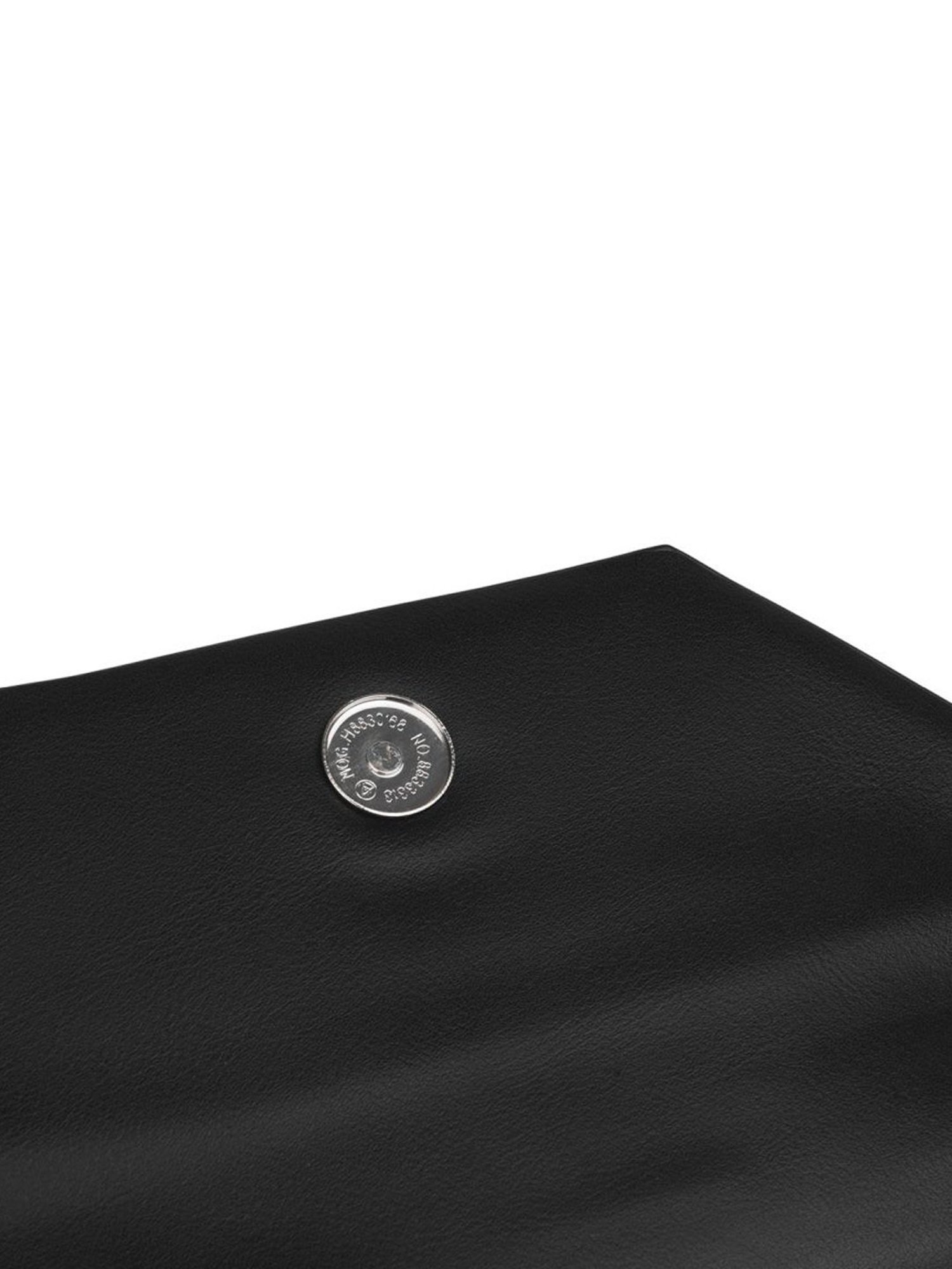 Angeline Black Solid Medium Sling Handbag