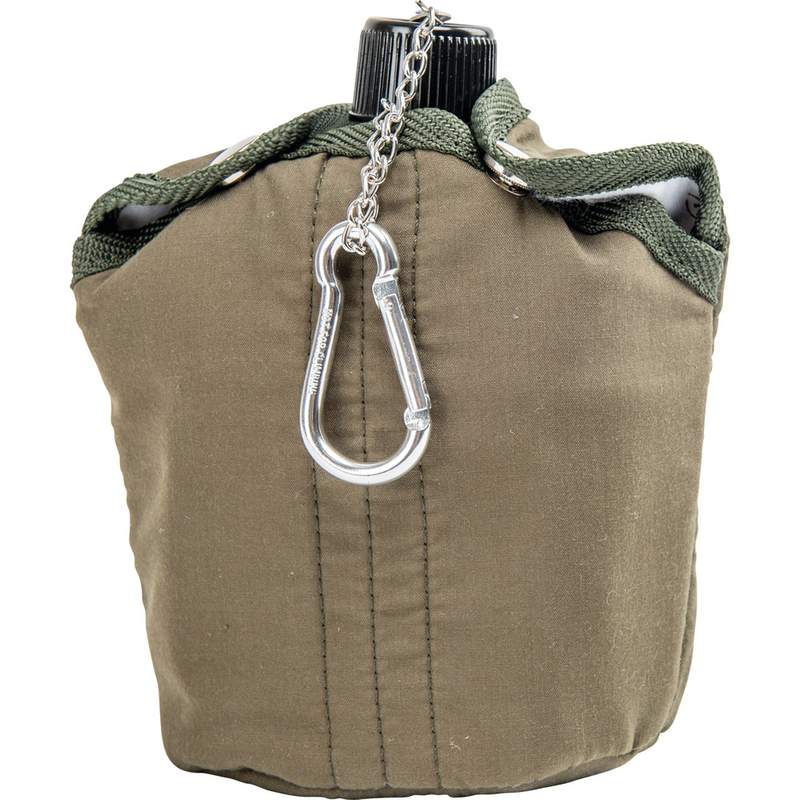 Maxam® 32oz Aluminum Canteen with Cover and Cup