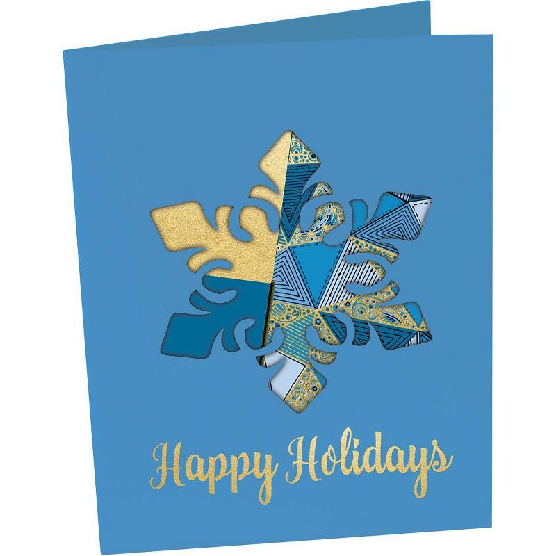 8ct Frozen Holiday Boxed Cards
