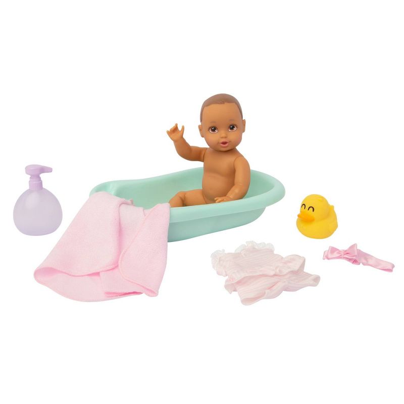 Perfectly Cute 8" My Lil' Baby Bath Set - Light Brown Eyes