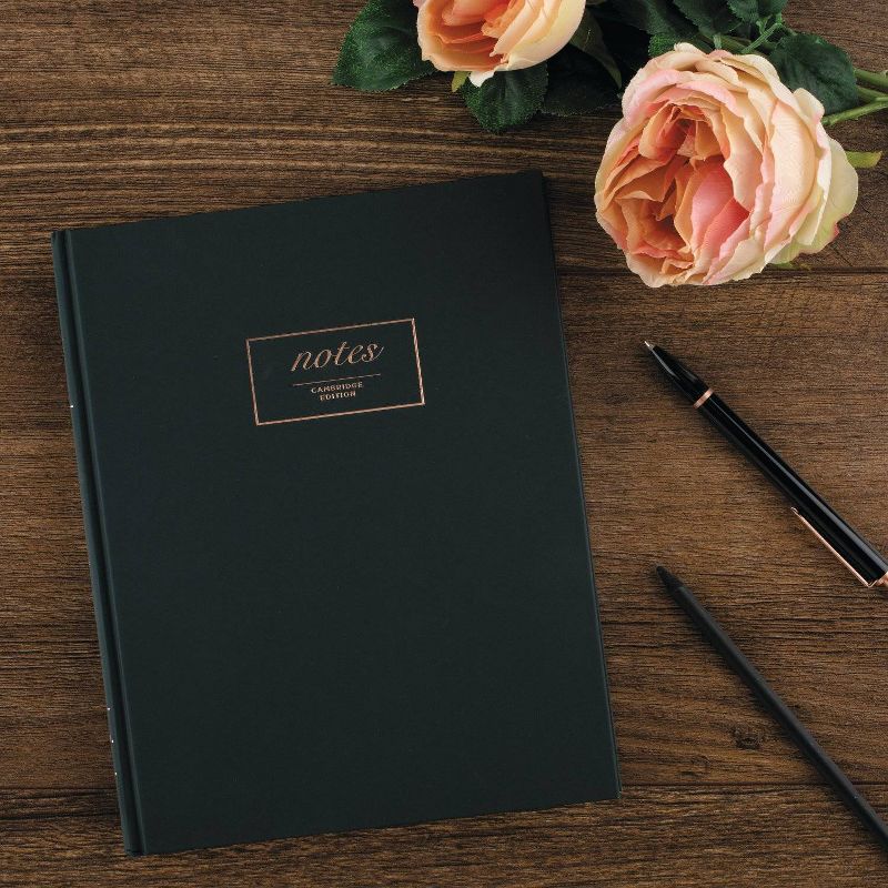 Ruled Journal Workstyle Hardcover Medium Casebound Green - Cambridge