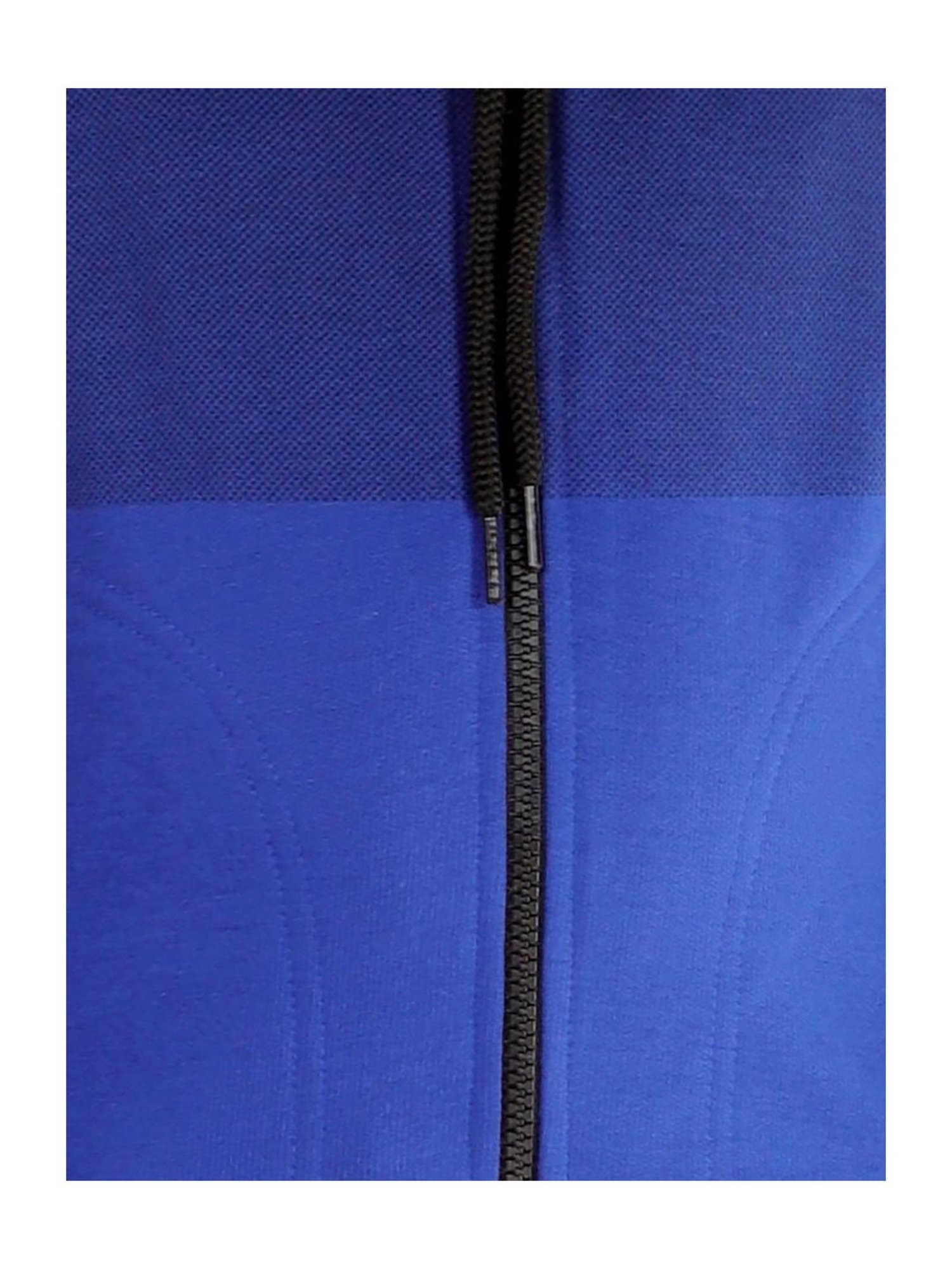 Ahhaaaa Kids Blue Solid Hoodie