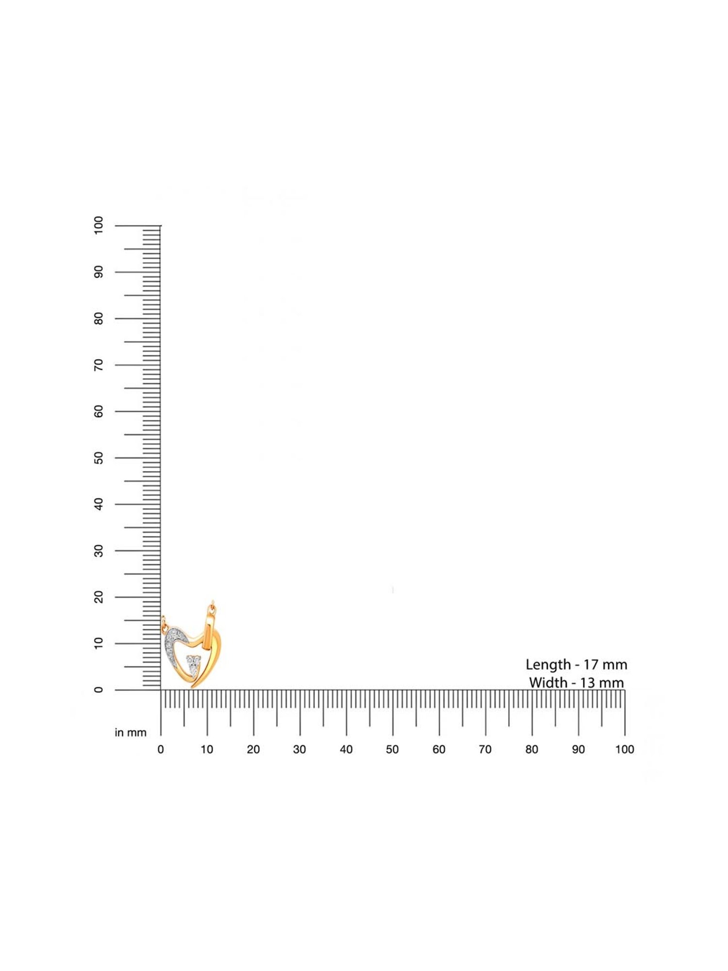 P.N.Gadgil Jewellers 18k Gold Infinity Florall Diamond Necklace For Women