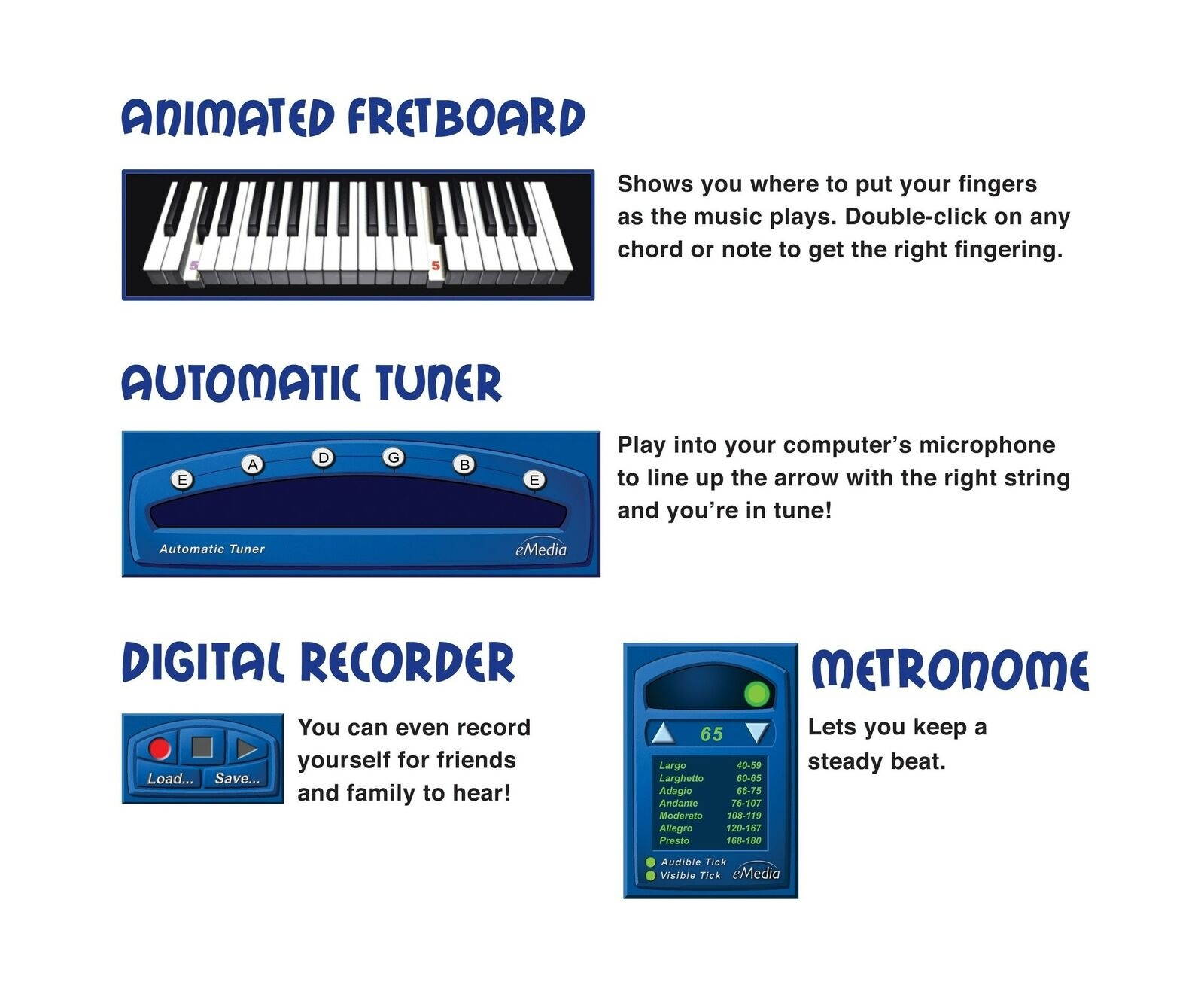 eMedia My Piano Starter Pack for Kids with Poster - 49-key Portable Keyboard ...