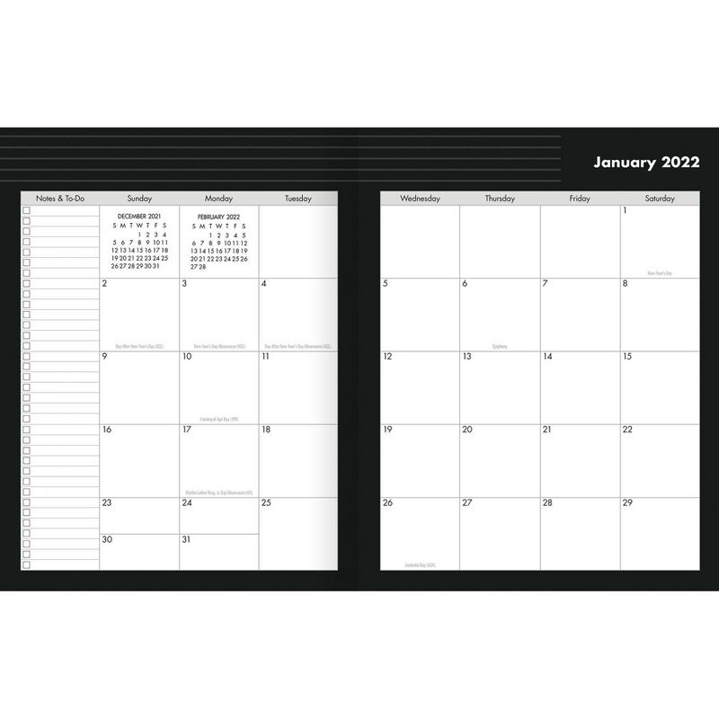 2021-22 Monthly Planner 17 Months 8.5" x 11" Valentina - Artisan by Lang