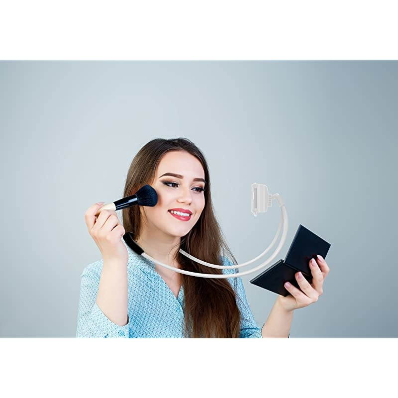 Phone Neck Holder Gooseneck Lazy Neck Phone Mount to Free Your Hands Compatible with Apple iPhone Android Smartphone