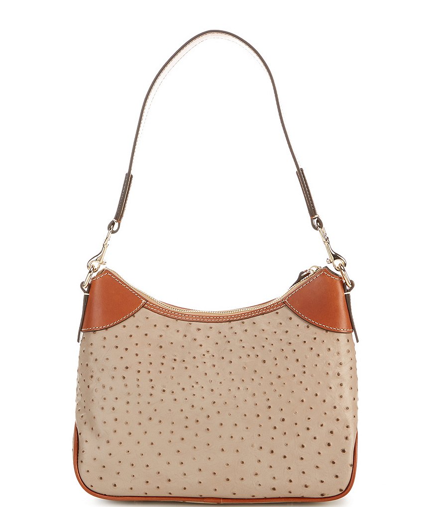 Dooney & Bourke Ostrich Collection Hobo Bag
