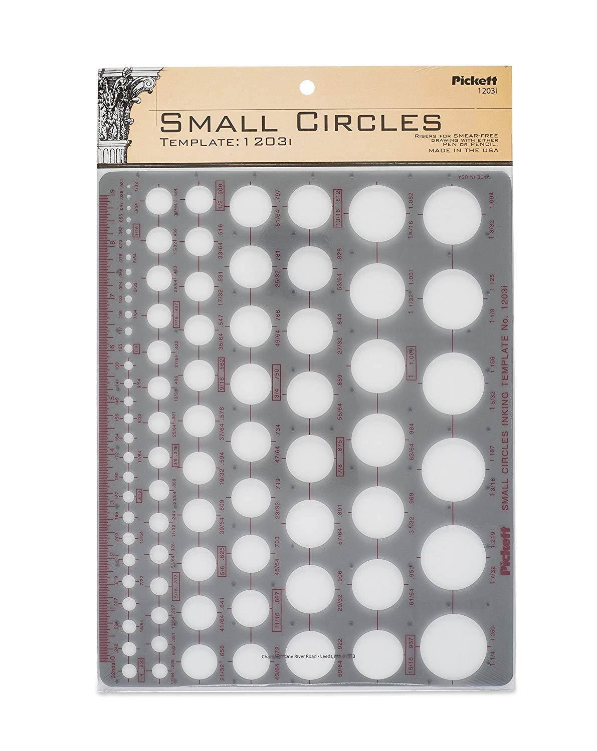 Pickett Small Circles Template (1203I)